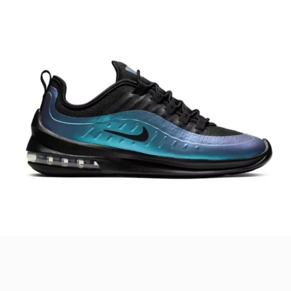 NIKE AIR Maxi Axis Throwback Future Sneaker Black Racer Blue Youth 6.5